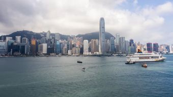 维多利亚港高清视频高清视频视频素材