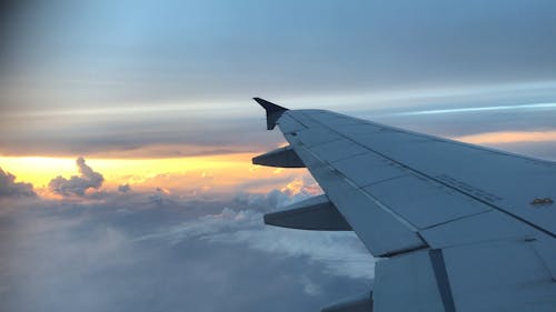 Video of an Airplane Wing