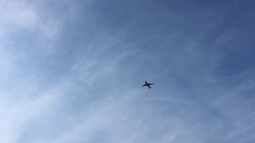 Video of an Airplane Flying
