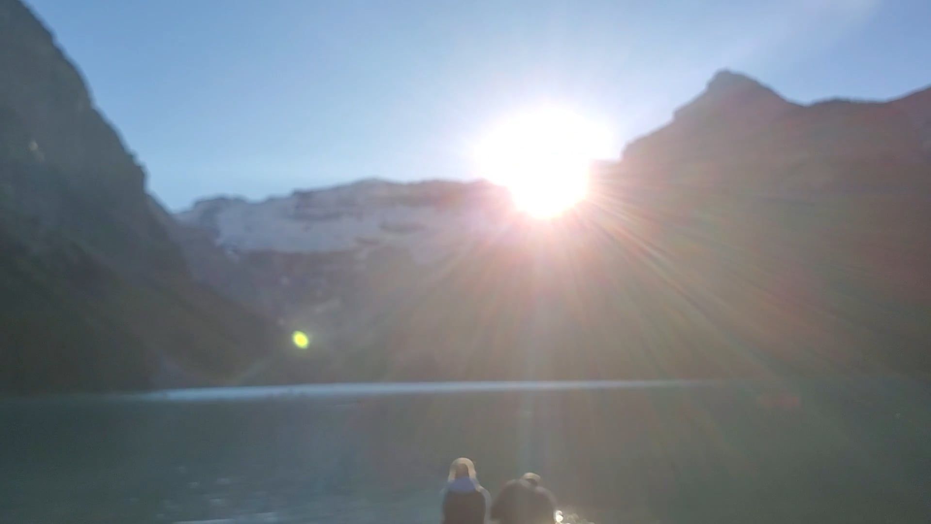 Couple On a Lake With Bright Sunligh Free Stock Video Footage, Royalty ...