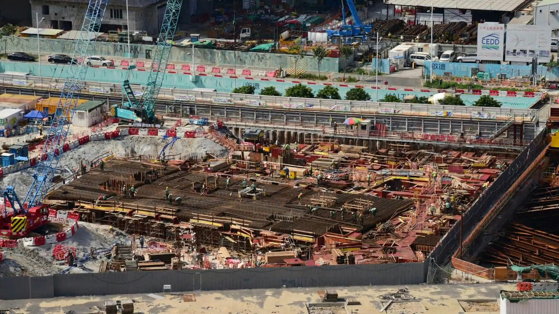 Time Lapse Video of a Construction Site · Free Stock Video