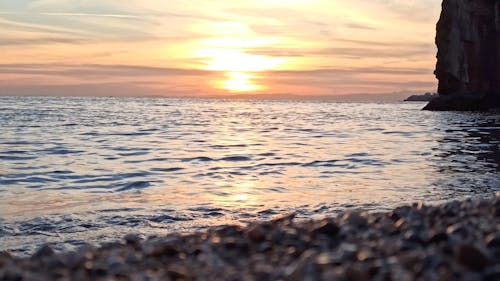 Low Angle View of a Beach