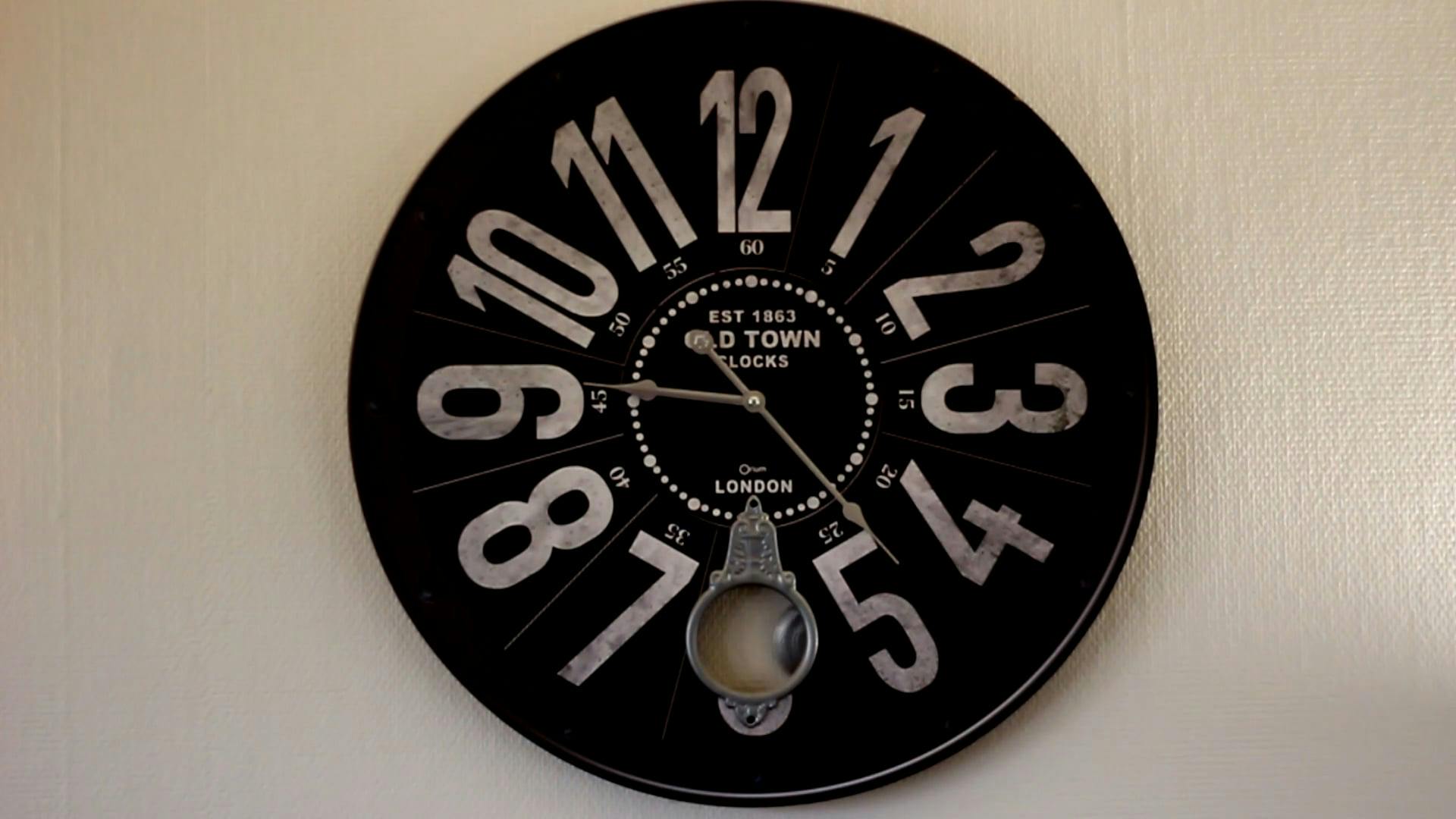 CloseUp View of a Clock Ticking · Free Stock Video