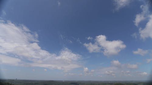 Clouds Moving in the Sky