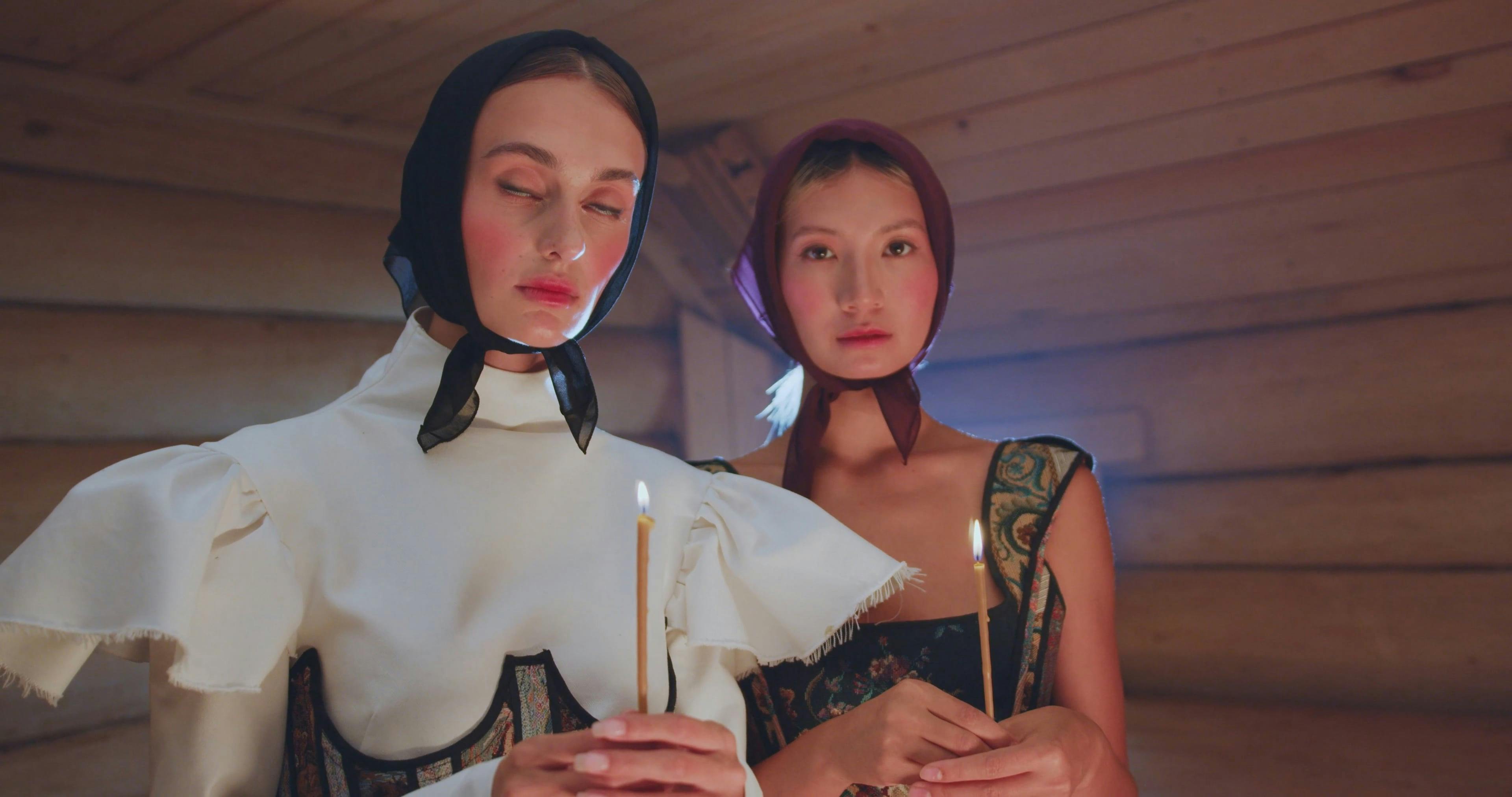 shawl around shoulders