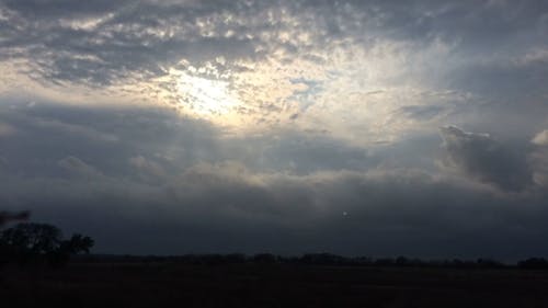 Time-Lapse Video of Cloudy Sky During Sunset