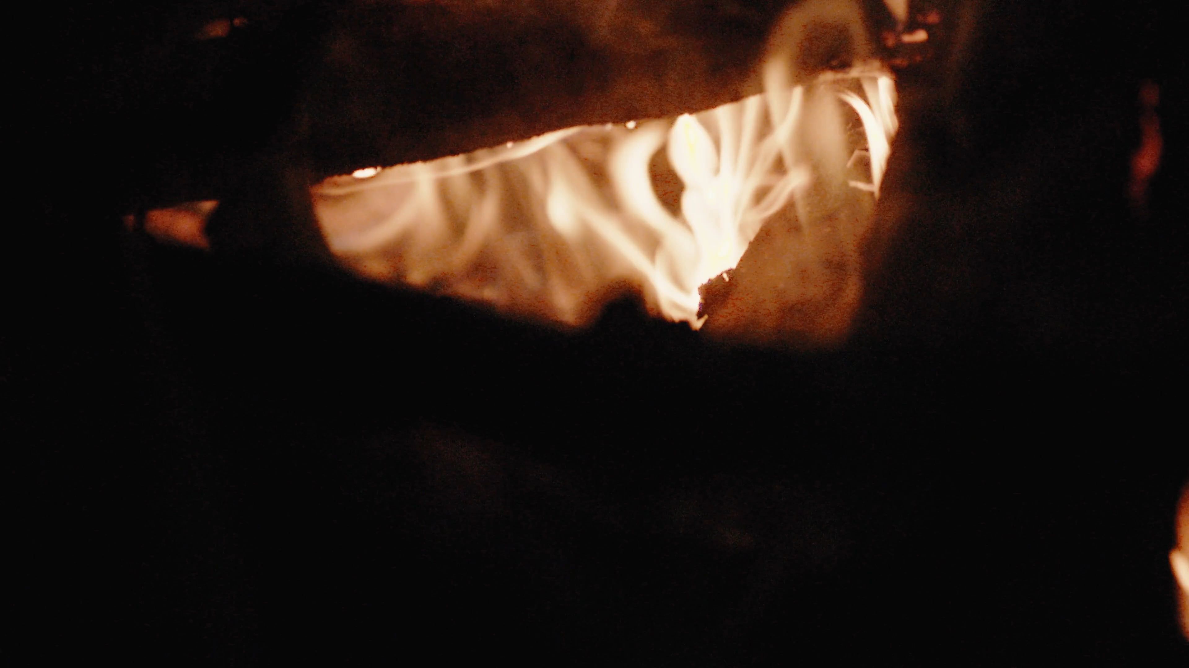 The Flame Of A Burning Fire Woods Free Stock Video Footage, Royalty ...