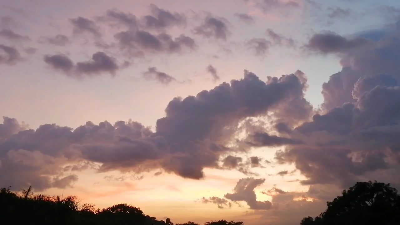 The Sun Setting Down In A Time Lapse Video Free Stock Video Footage ...