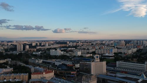 Drone Footage of Buildings