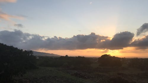 Time-Lapse Video of White Clouds in the Sky During Sunrise