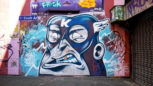 Graffiti Art Painted on Wall