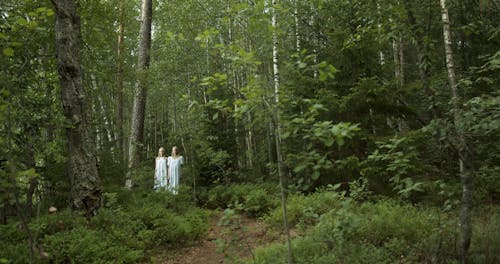 Creepy Women In The Forest