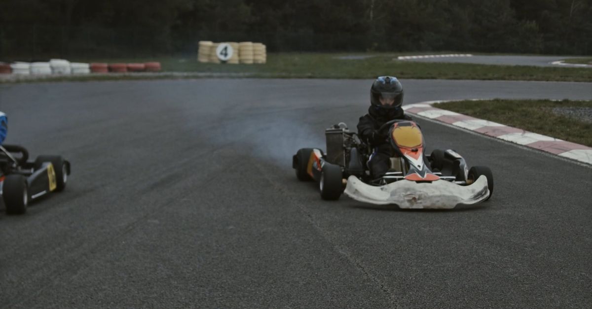 Race Drivers Driving on the Race Track Free Stock Video Footage ...
