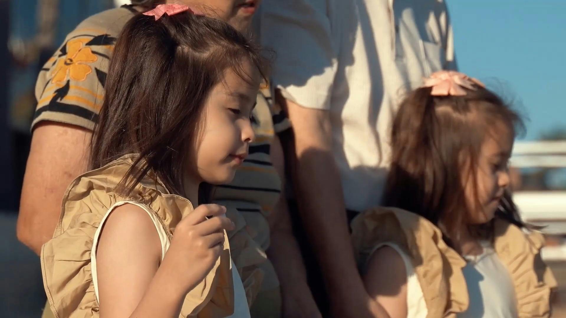 Grandparents With Their Grandchildren · Free Stock Video