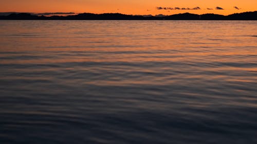 The Calm Surface Of A Deep Water