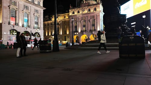 Scenery In Piccadilly Circus London 
