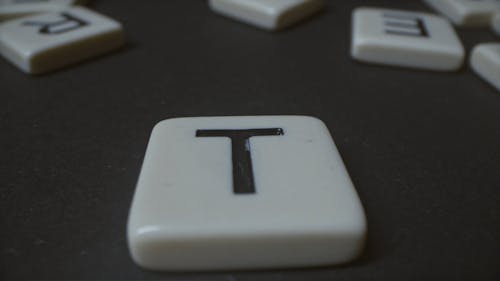The Word TIME In Scrabble Tiles