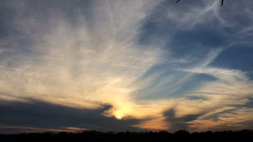 Time-Lapse Video of Sunset