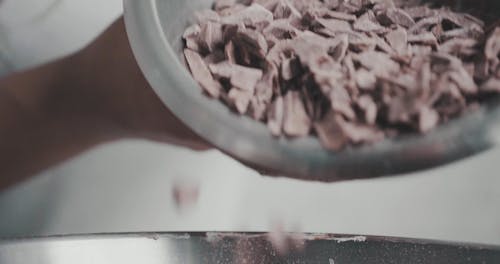 Melting Fresh Chocolate Bits