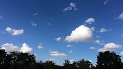 Time Lapse of Blue Sky