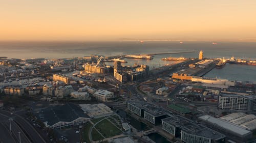 Drone Footage Of Cape Town Skyline