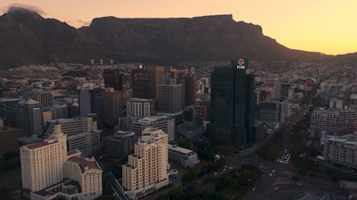 The Cape Town Scenery From Above