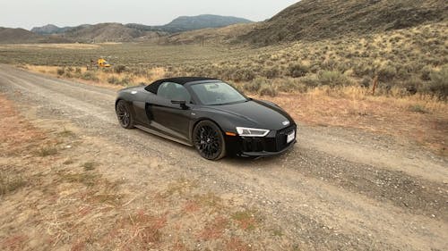 Sports Car on the Desert