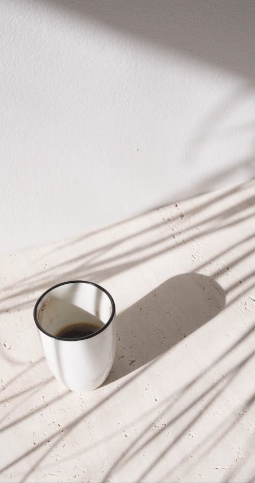 Cup of Coffee with White Background