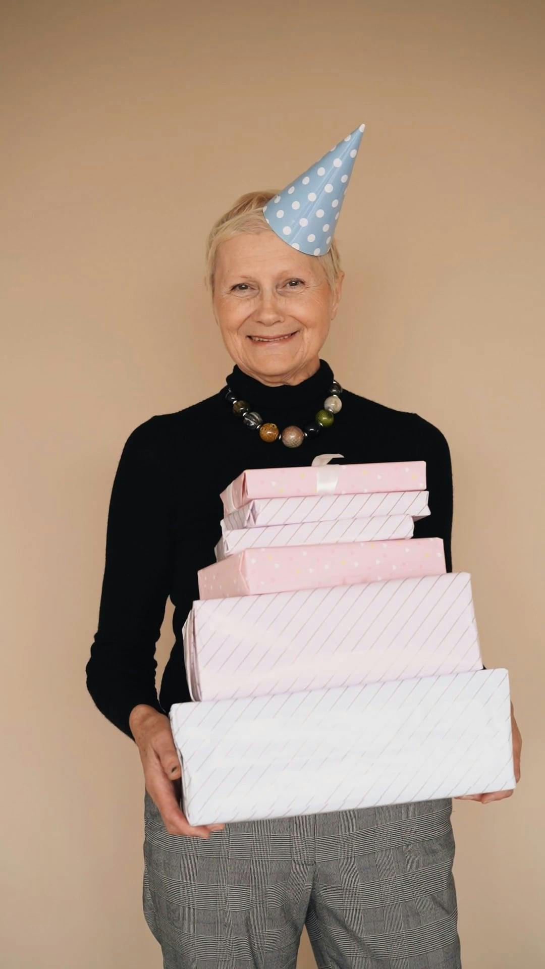 Group of Elderly People Celebrating a Birthday · Free Stock Video