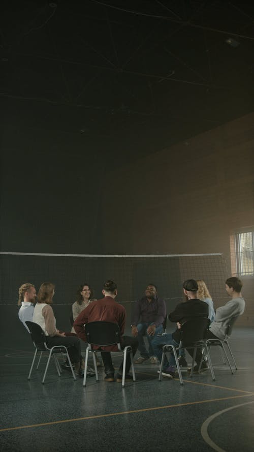 Group of People Having a Therapy Session