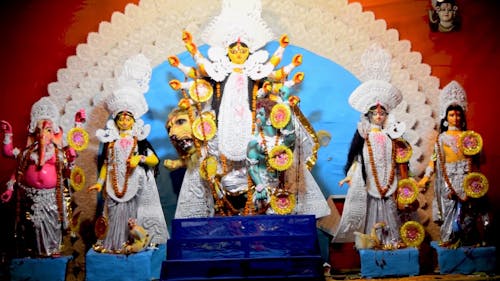 Durga Puja Statues