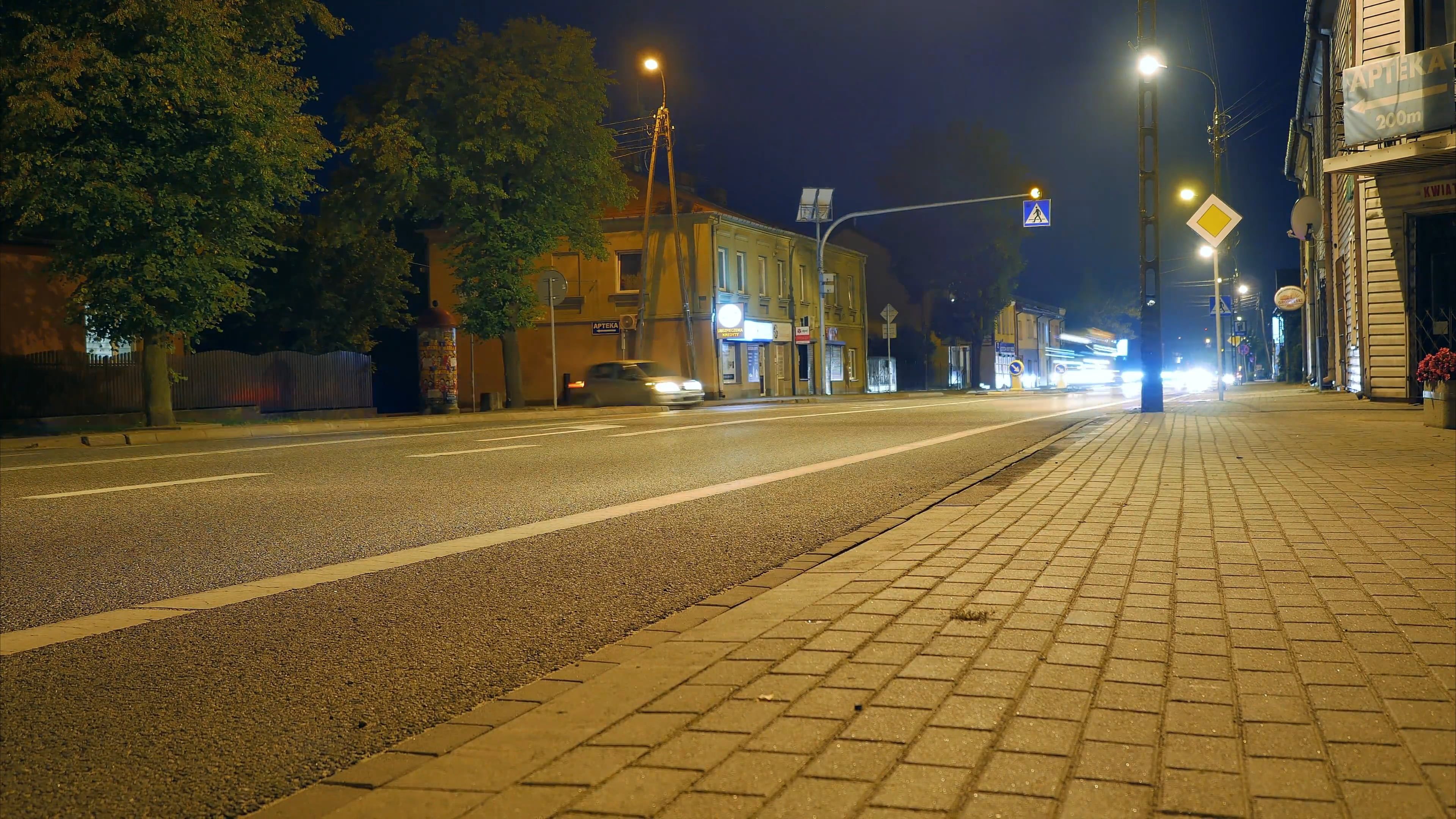 time lapse of cars traveling on a road 5729019