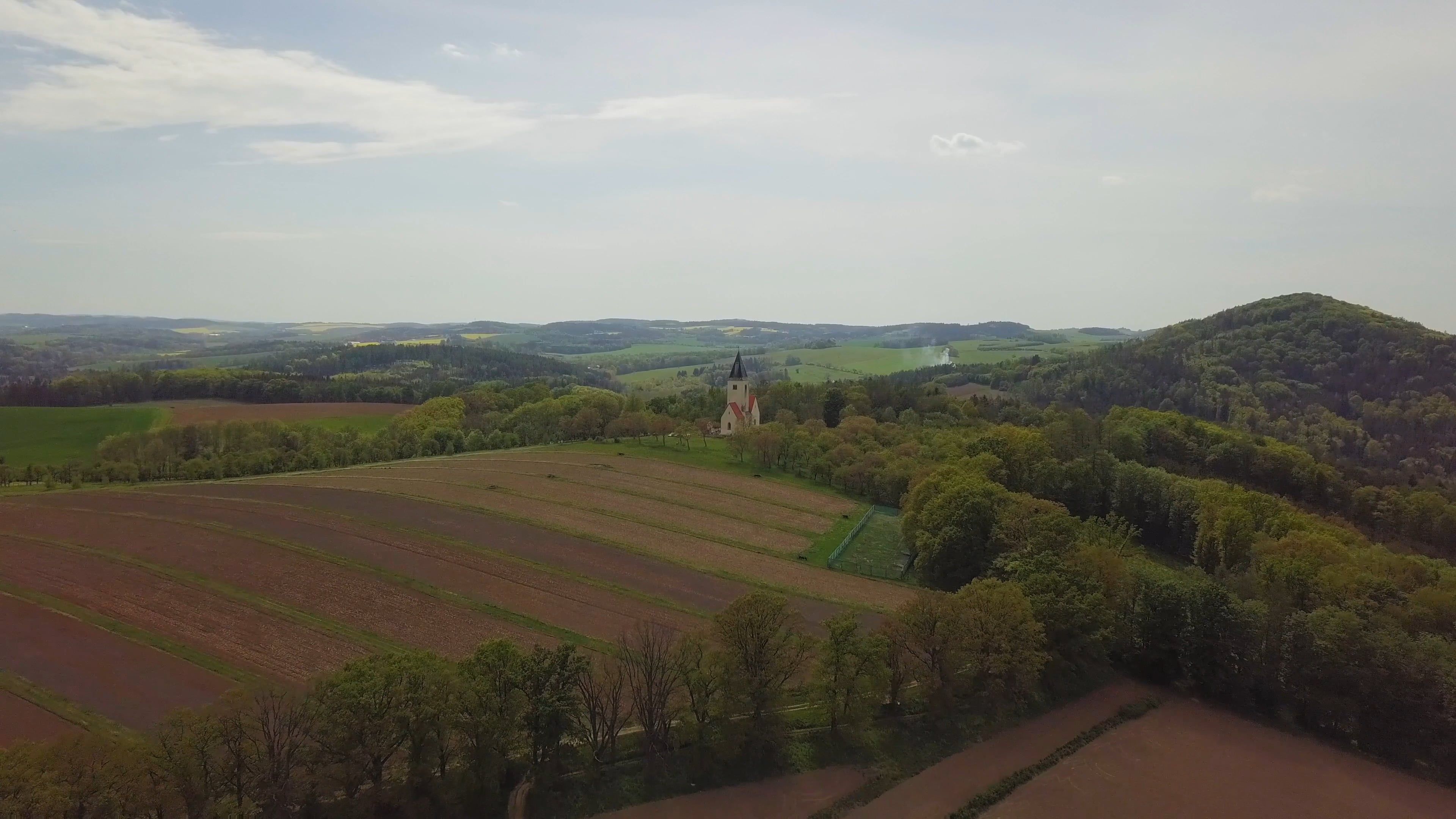 Aerial Footage of a Field Free Stock Video Footage, Royalty-Free 4K ...