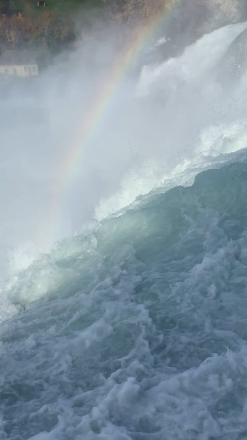 Waterfall and Rainbow