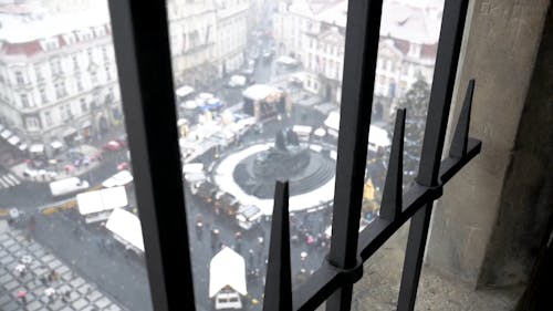 Winter Market in Historic City Center