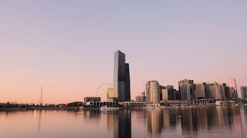 A Time-Lapse Video from Day to Night Time