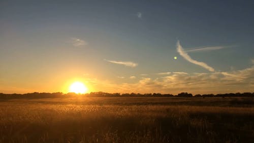 Horizon in the Sunset 