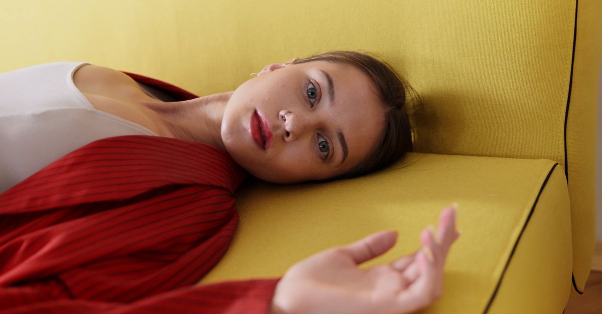 Woman Layed in a Couch Free Stock Video Footage, Royalty-Free 4K & HD ...