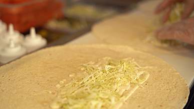 street food preparation