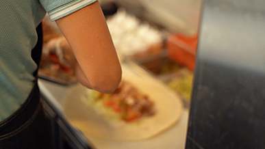 street food preparation