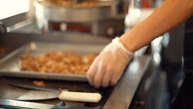 street food preparation