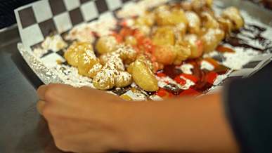 junk food in a food truck