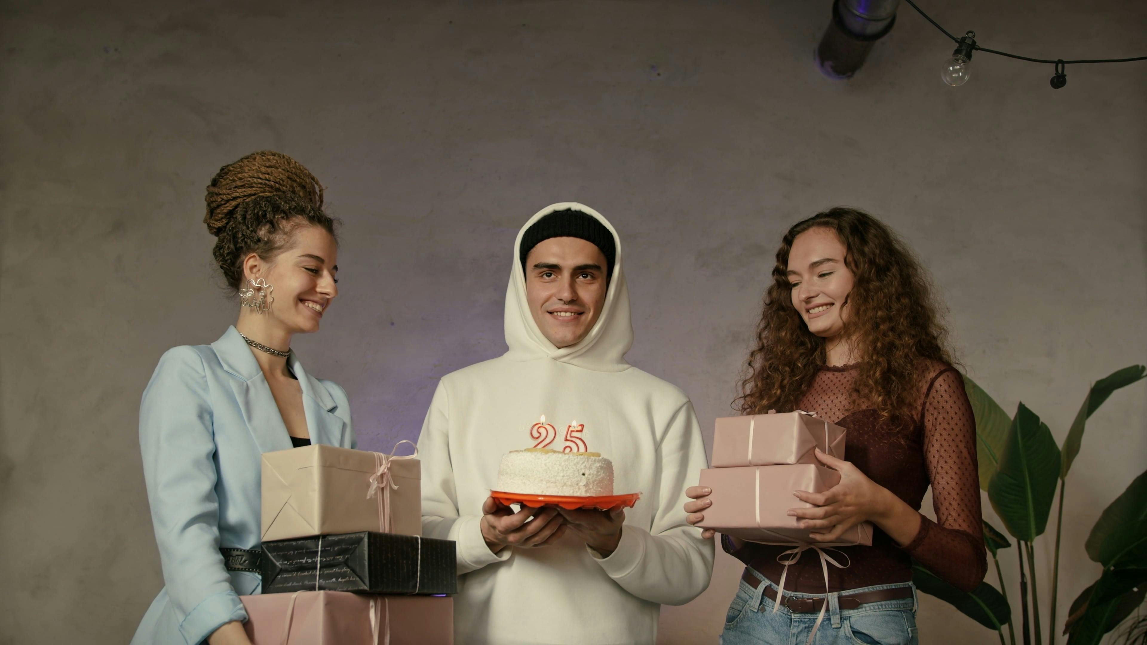 People Celebrating a Birthday Free Stock Video Footage, Royalty-Free 4K