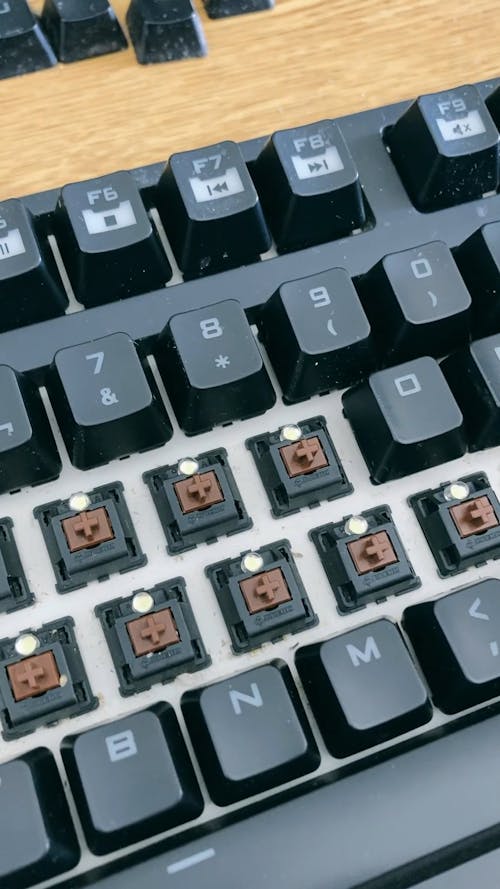 Computer Keyboard With Missing Keys