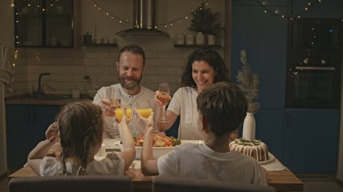 People Having a Toast