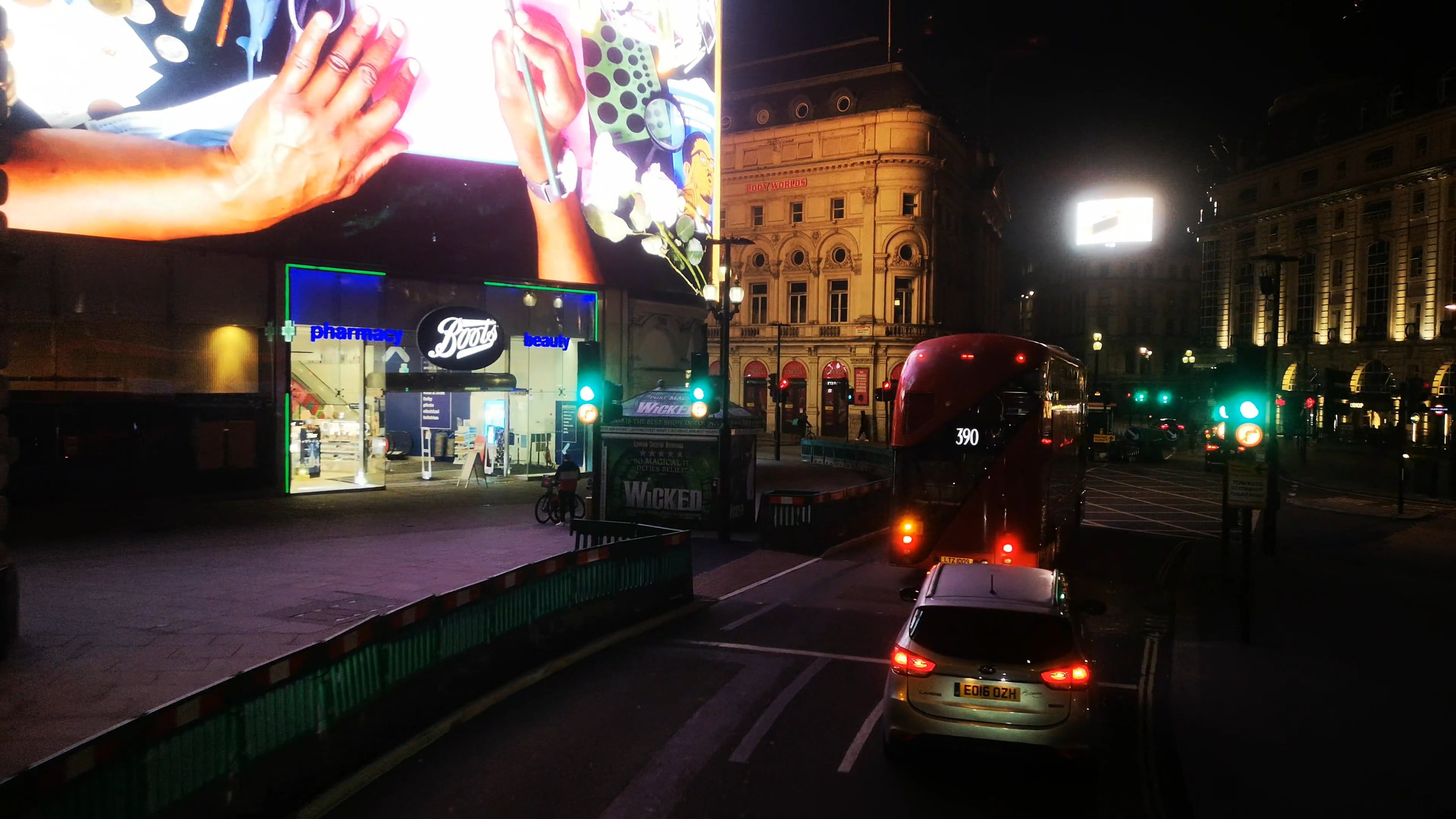 Point of View of a Person Riding a Double Decker Bus Free Stock Video ...