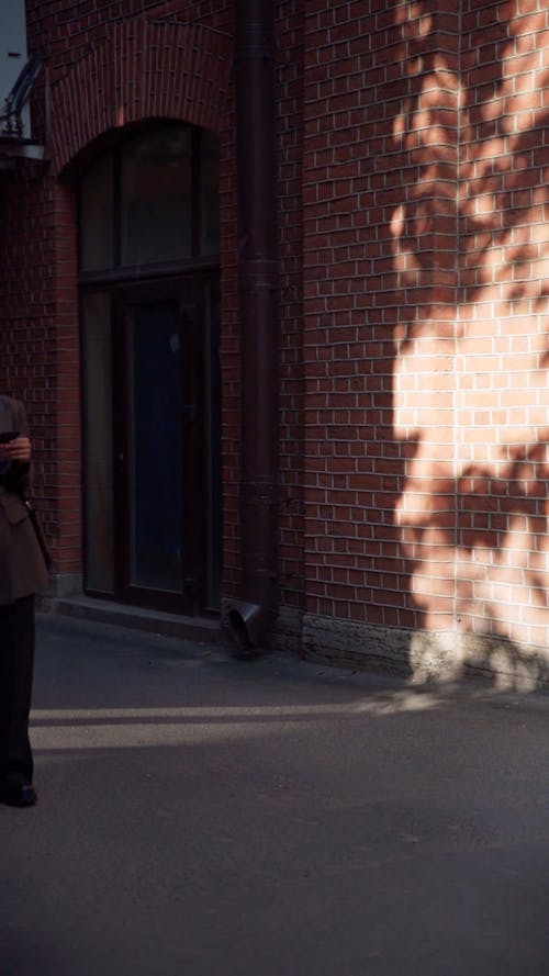 Woman Walking and Talking on the Phone 