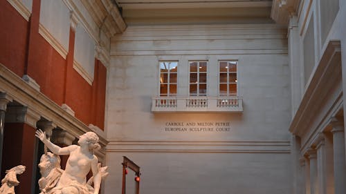 Main Hallway of a Museum 