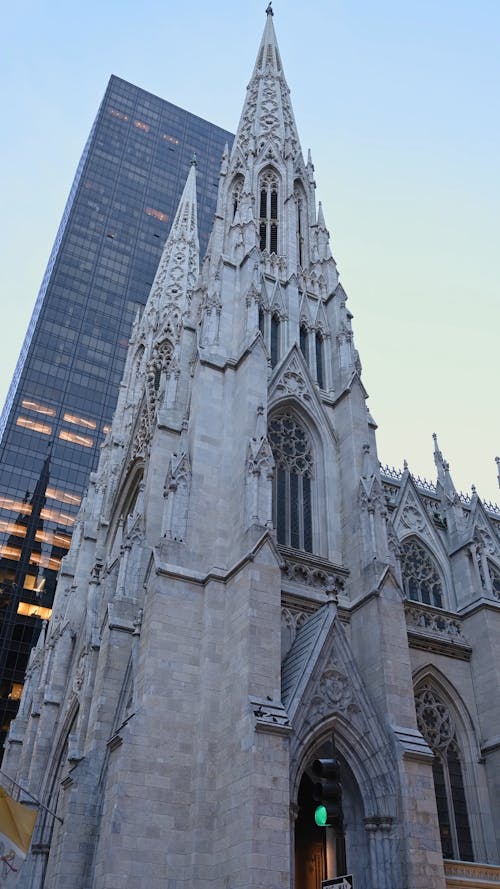 A Low Angle Shot of Historical Building