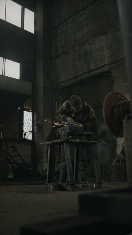 Polishing Metal with Angle Grinder